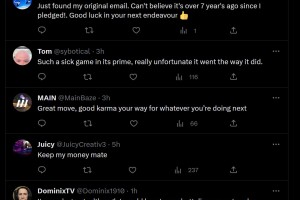 在Kickstarter上击中它的7年后，1944年的Battalion开发人员为每个人提供全额退款