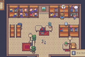 我的两个爱，书籍和舒适的游戏，在这个小型商店Sim演示中再次见面