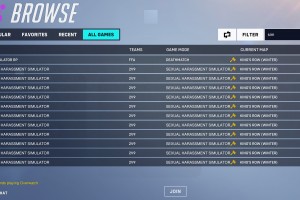 暴风雪再次禁止守望先锋2“性骚扰模拟器”，但在流行列表中重新出现之前没有