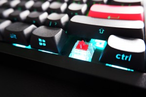 我成为了键盘书呆子的吹笛者，诱使同事们在这个游戏键盘上走到Gawk上，简单地发出了键入的声音